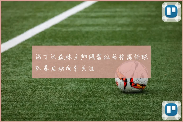 诺丁汉森林主帅佩雷拉或将离任球队幕后动向引关注