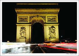 L'Arc de Triomphe at Night