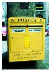 Post box, France