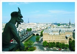 The view from Notre Dame, Paris