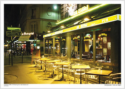 Restaurant, Paris at Night