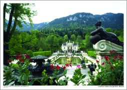 Linderhof Palace and gardens, Bavaria