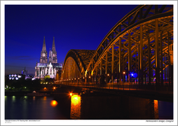 Hohenzollern bridge, Cologne
