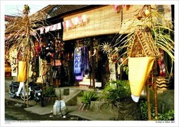 A shop in Ubud, Bali
