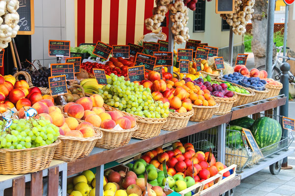 Fruit Stall, Italy